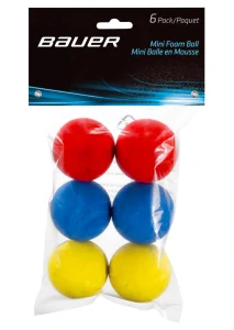 Loptička Bauer Mini Foam Ball - 6 kusov